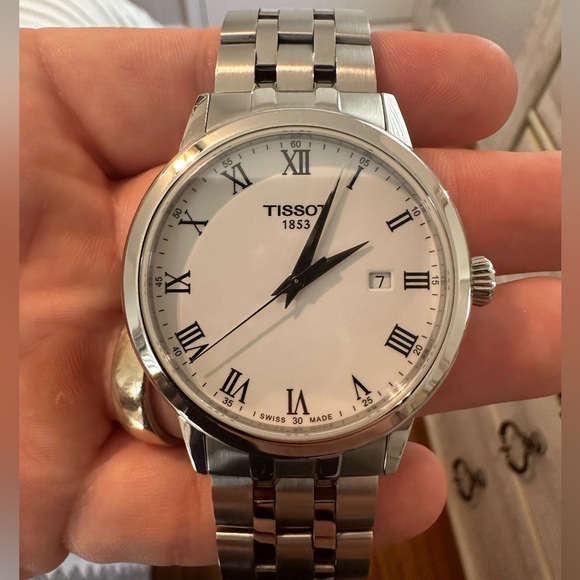 Tissot Other - Tissot Watch, 41 mm, white gold